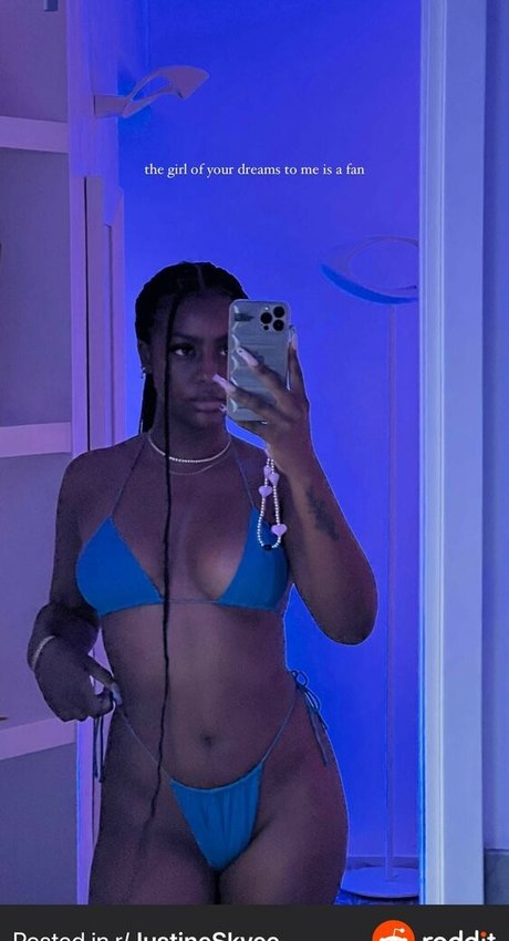 Justine Skye naked actress pic
