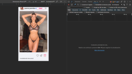 Pamela Pombo model art photo