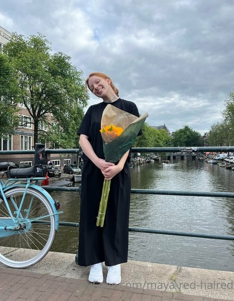 maya red haired hot pornstar pic