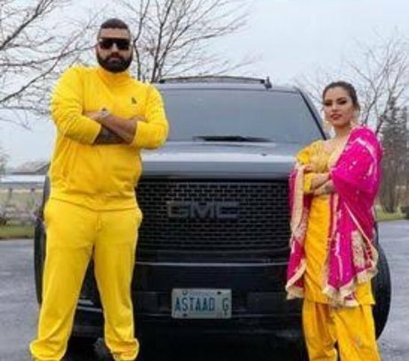 Sukh Bains art model pic