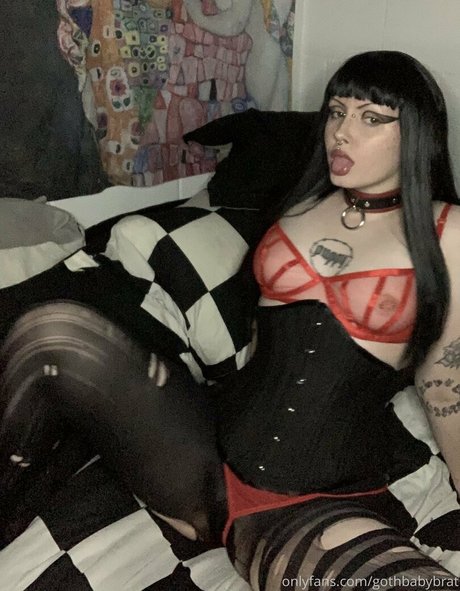 gothbabybrat high quality model pic